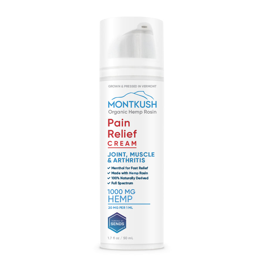 Pain Relief Cream - Full Spectrum Hemp Rosin - 1000mg